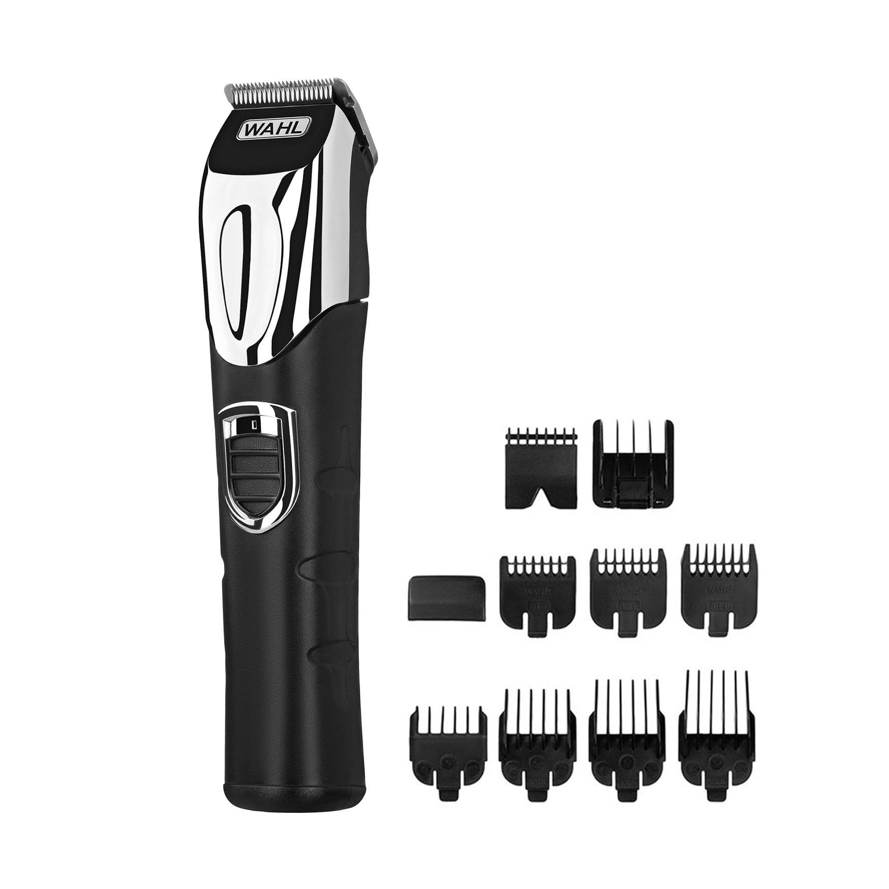 Тример для бороди та вусів WAHL Total Beard Grooming Kit 12 насадок, чорний (09854-2916)